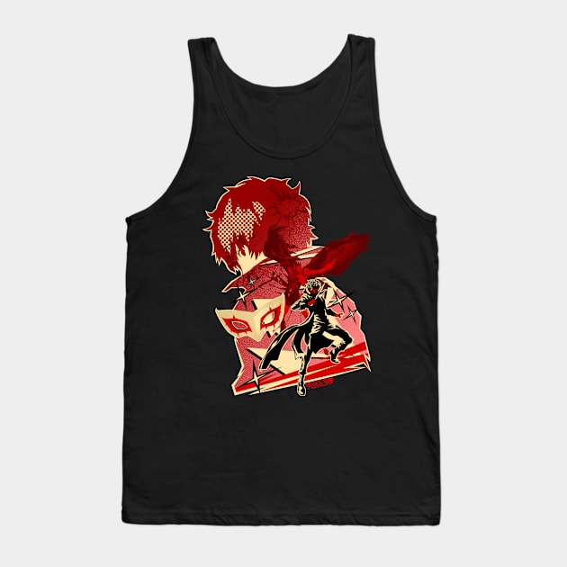 Protagonist Persona 5 Tank Top by plonkbeast